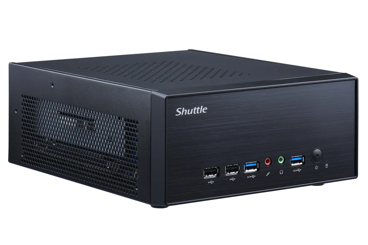 Barebone Mini-PC | Intel LGA1700 | H610 | DDR5 | 2x M.2 SSD | PCIe Erweiterung | 2.5G LAN | Triple Display