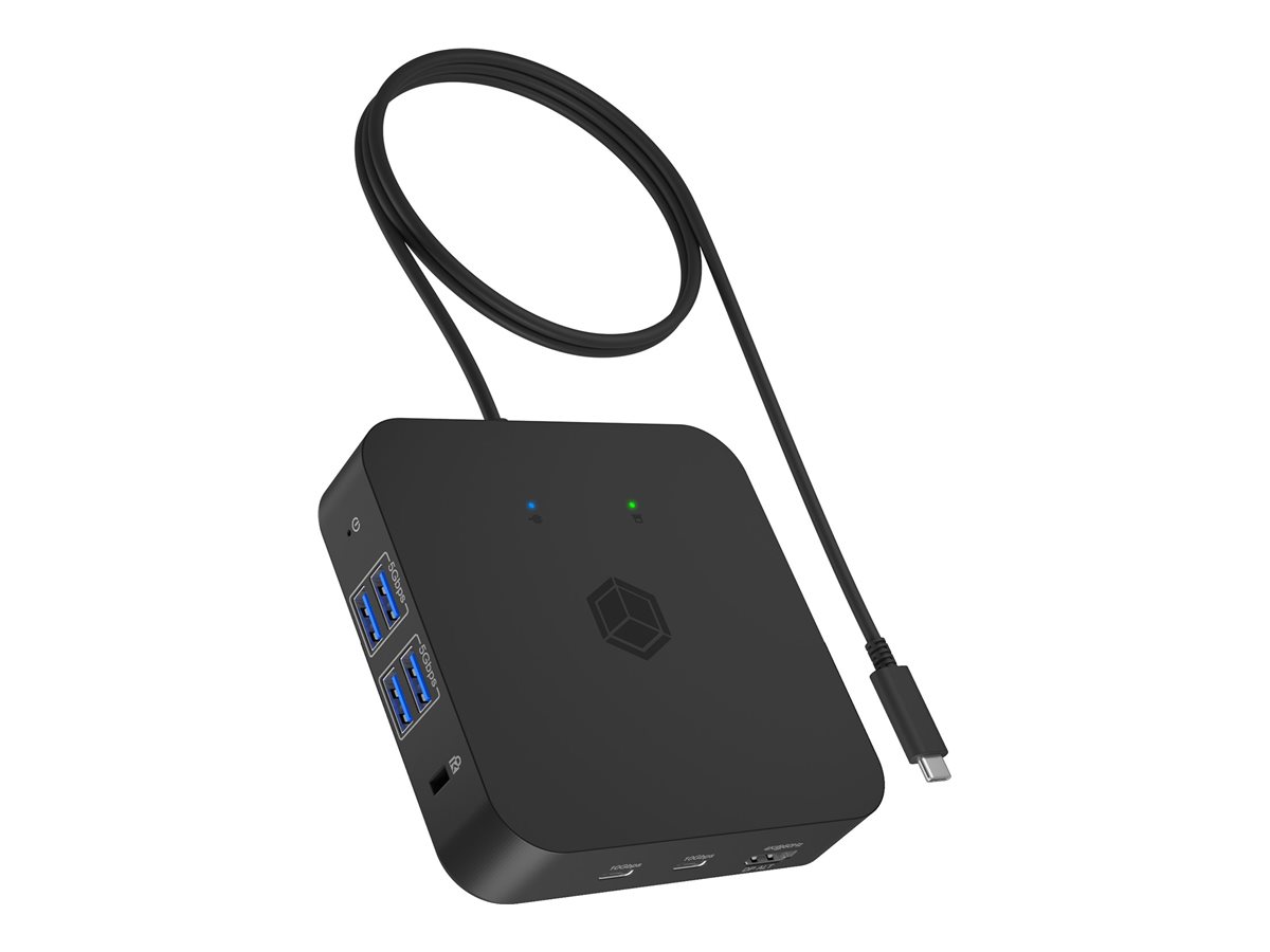 Dockingstation IcyBox USB-C   -> USB3.2/HDMI/3,5/LAN/