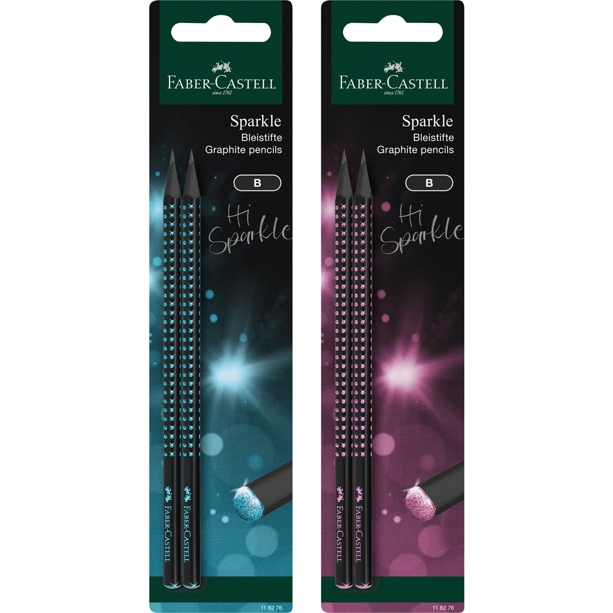 Bleistiftset Sparkle Midnight BK 2BS