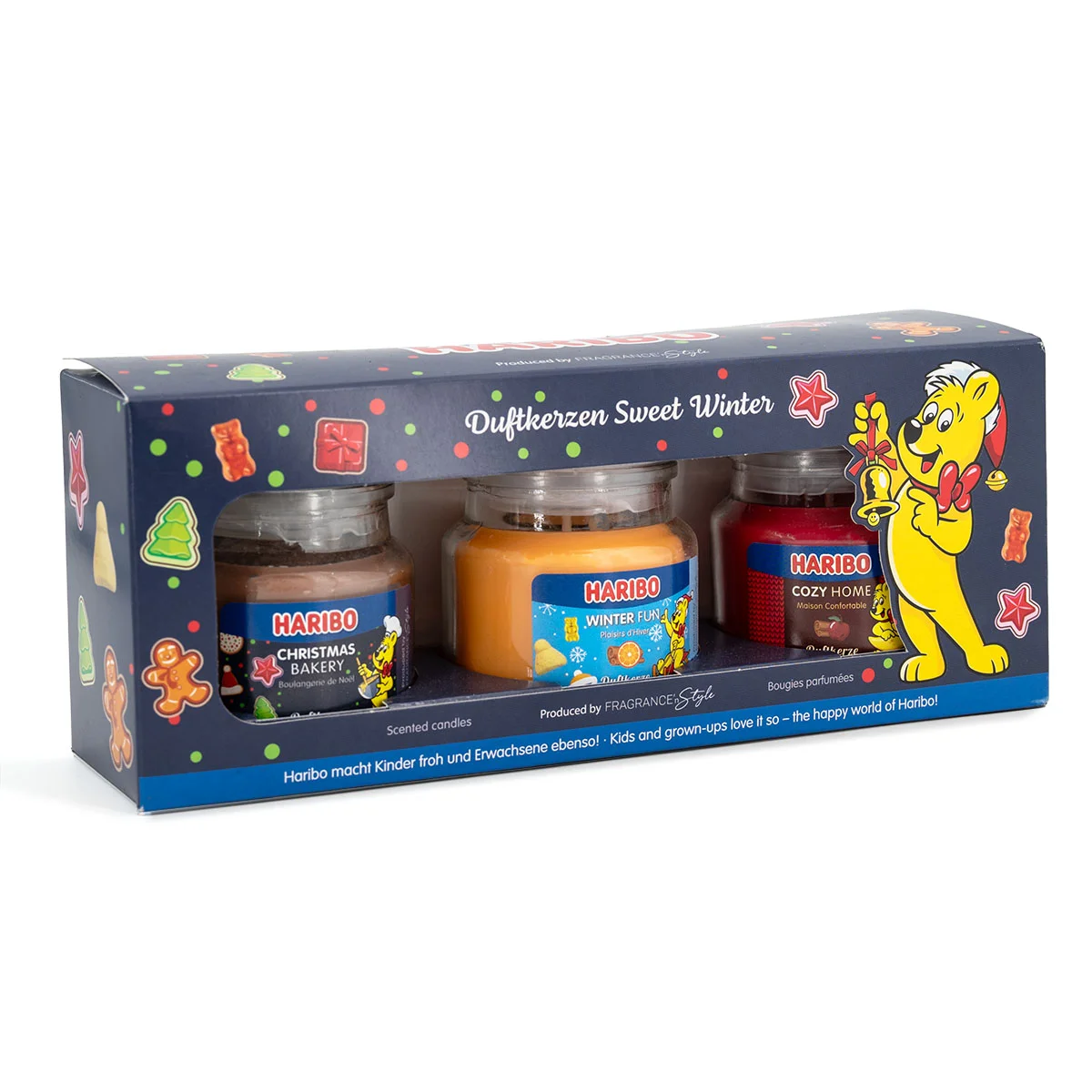 Duftkerze Sweet Winter – 3er Set