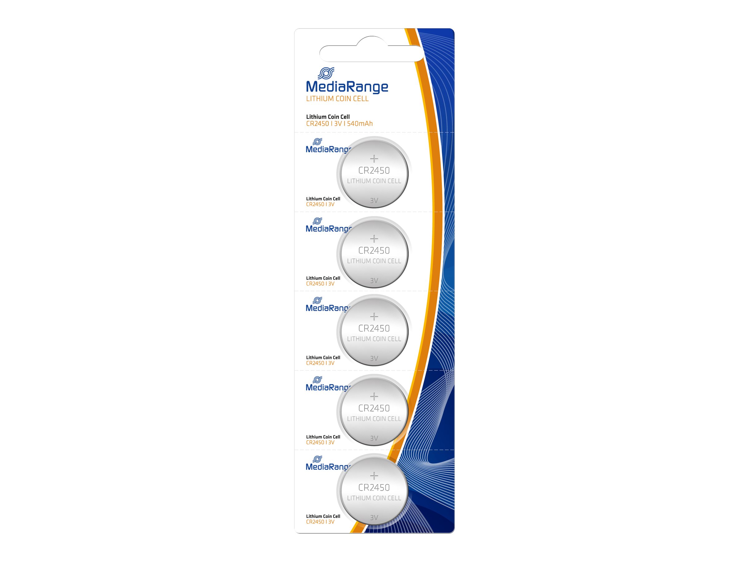 MEDIARANGE Batterie 5 x CR2450 - Li - 540 mAh