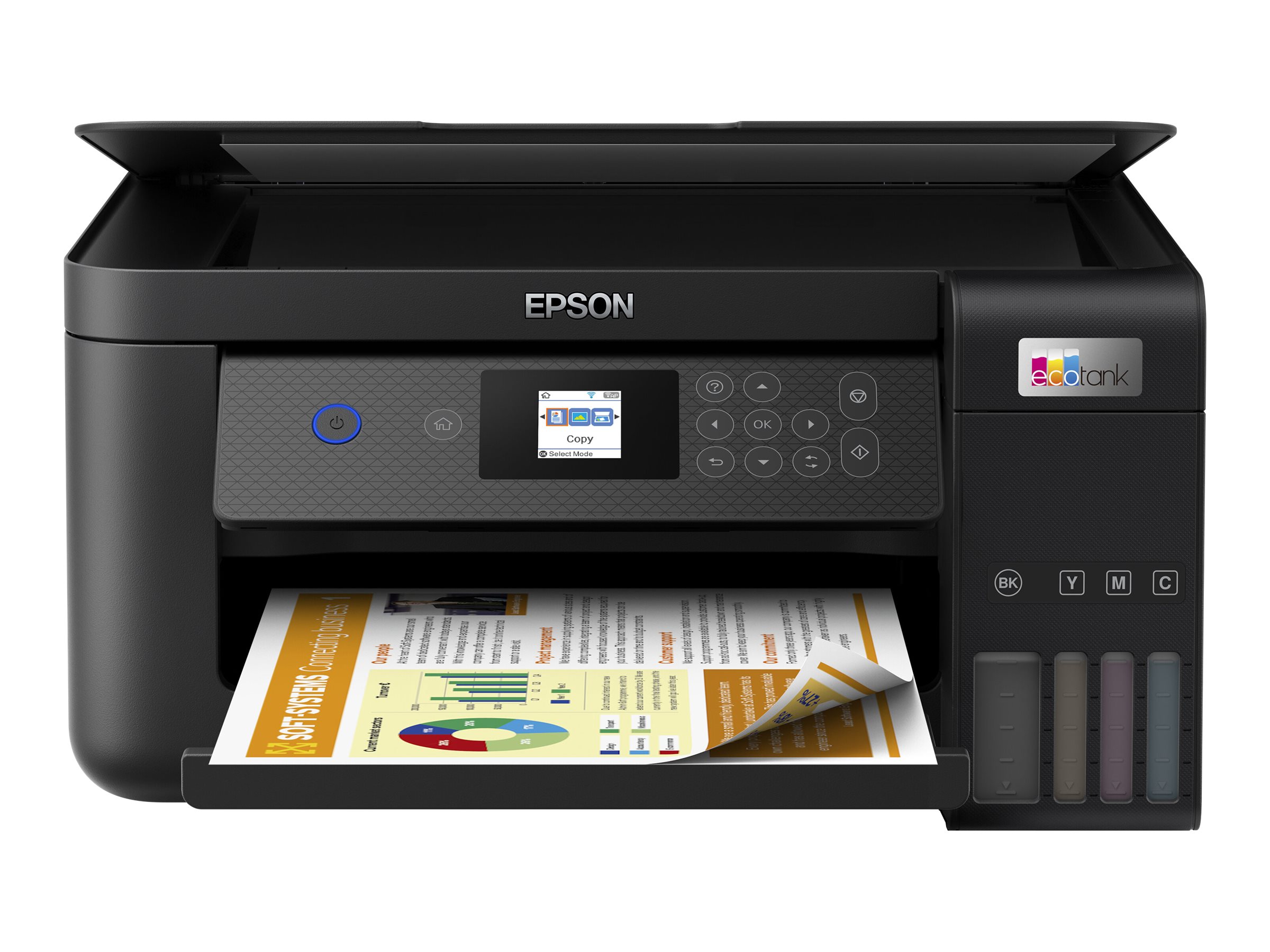 Epson EcoTank ET-2850 - Multifunktionsdrucker - Farbe - Tintenstrahl - A4 (Medien)