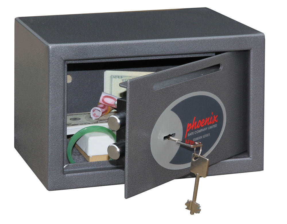 Phoenix Safe Co. Vela SS0801KD - Graphit - Schlüssel - 10 l - Stahl - 310 mm - 200 mm