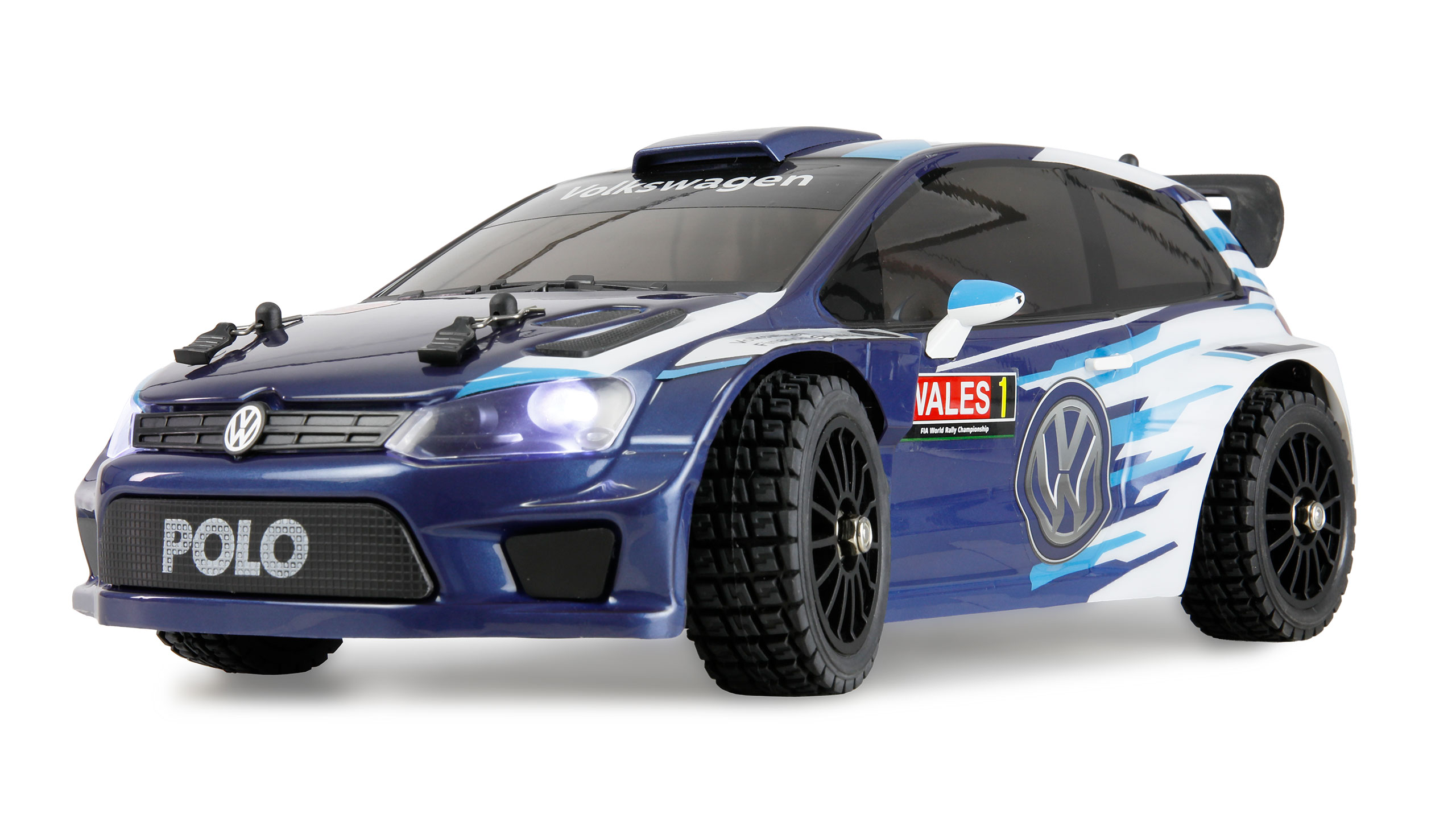 RC Rallye VW Polo R WRC HyperGo 1:14 RTR blau