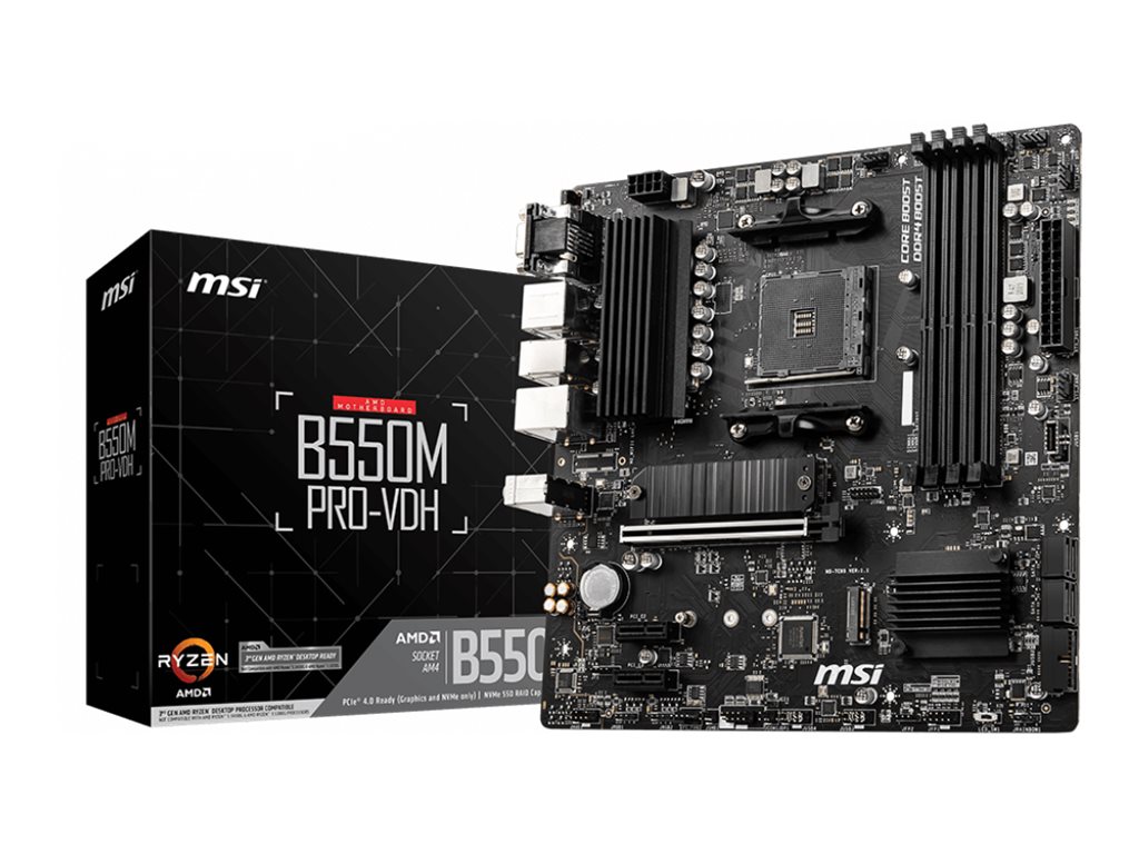 B550M Pro-VDH                    (B550,AM4,mATX,AMD)