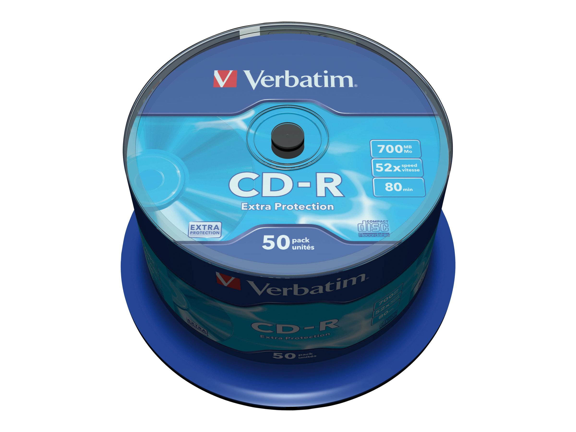 Verbatim 50 x CD-R - 700 MB (80 Min) 52x