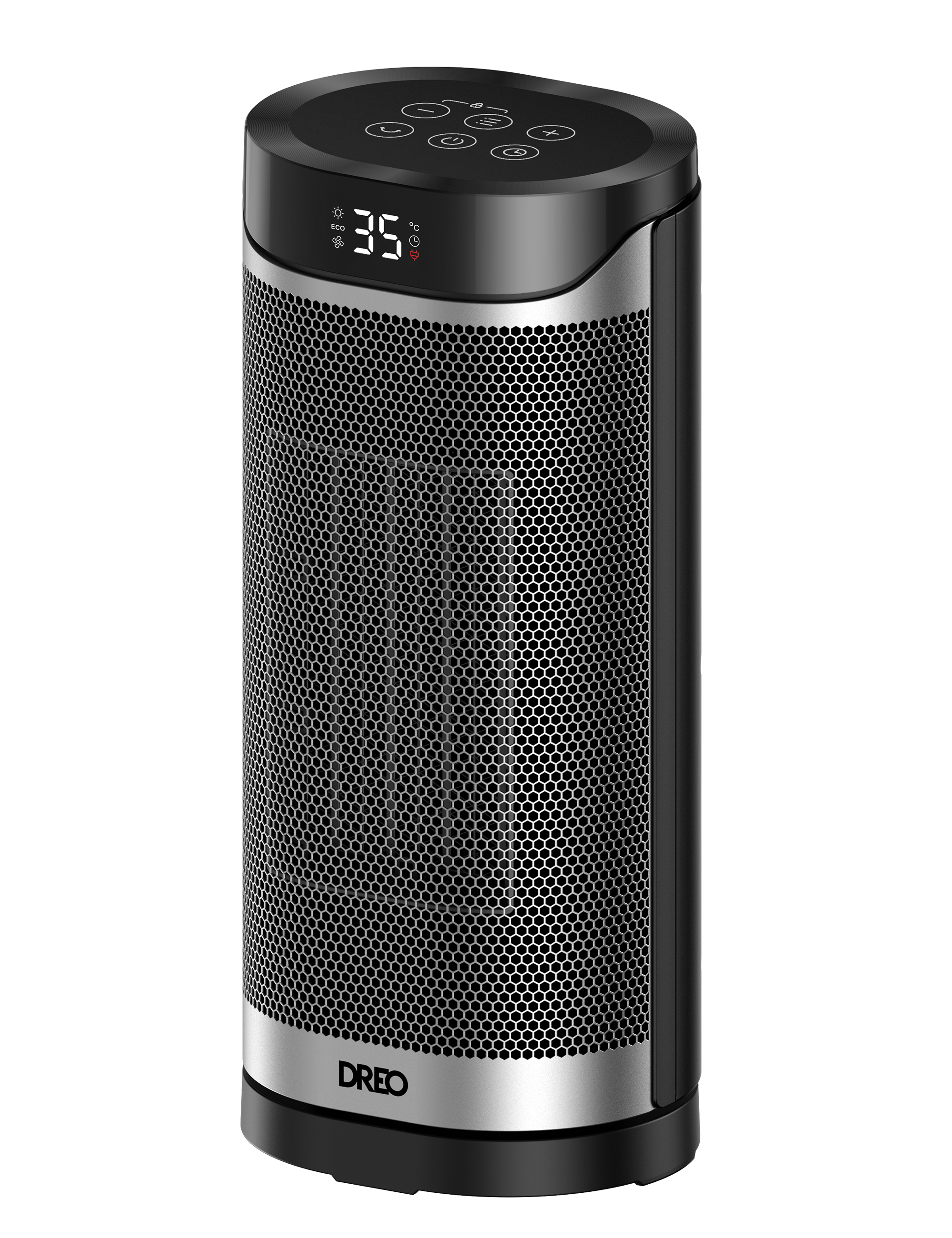 HSH029 Keramik-Heizlüfter 2.000 W mit 70°-Oszillation und ECO-Modus