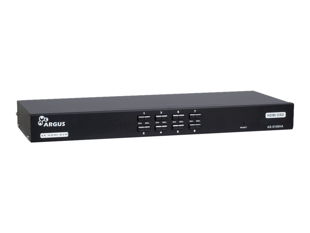 Inter-Tech KVM-Switch AS-9108HA Rackmount HDMI, 8xHDMI/USB retail Inter-Tech KVM-Switch AS-9108HA Rackmount HDMI, 8xHDMI/USB retail