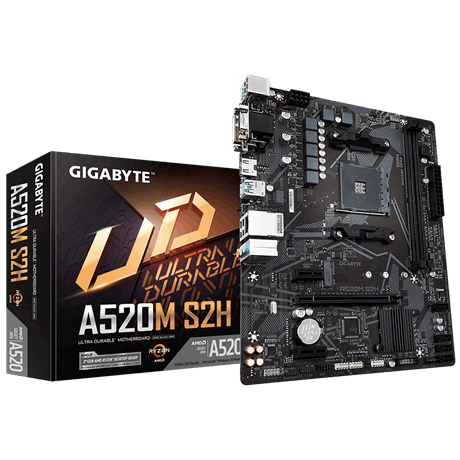 Gigabyte A520M S2H - AMD A520 - So. AM4 - mATX