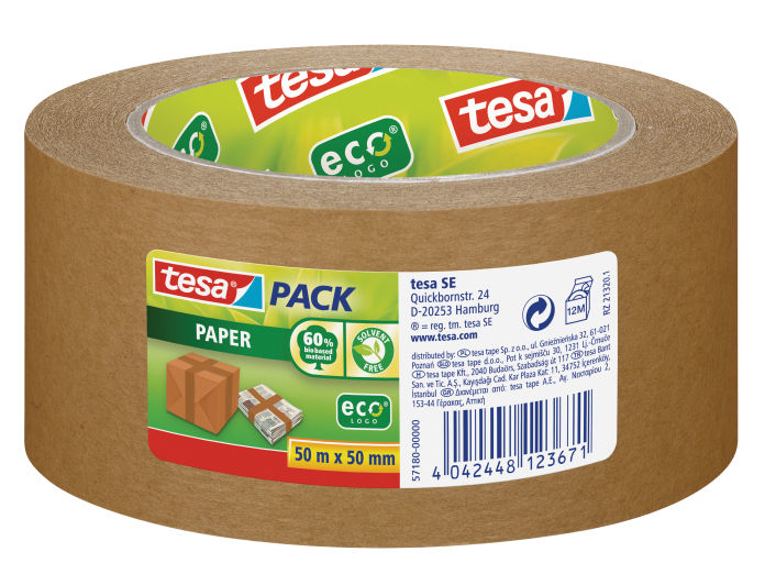 - Packband - Papier - Eco - Braun - Verpackungsklebeband