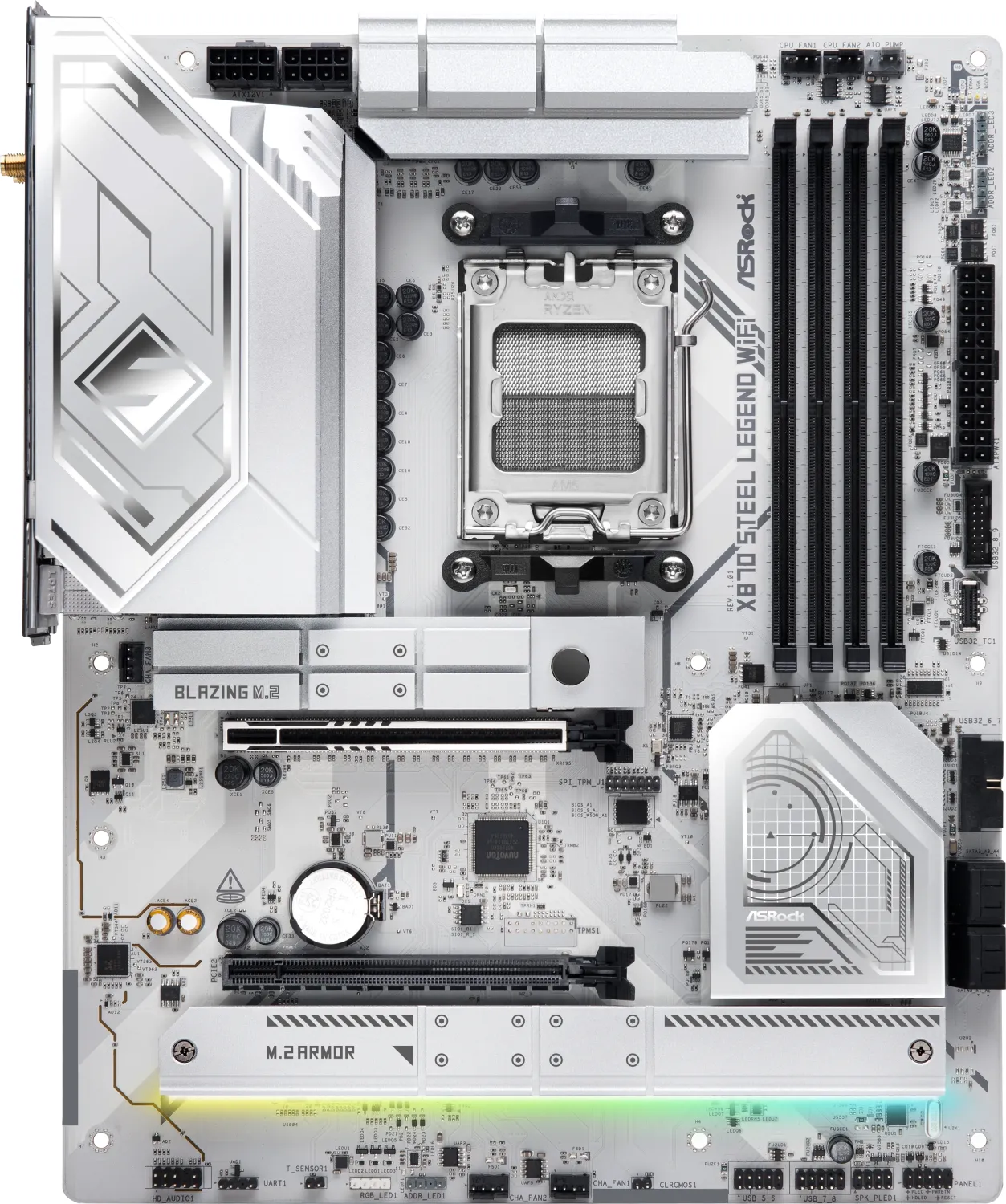X870 Steel Legend WiFi - AMD X870 - So. AM5 - ATX