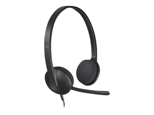 Logitech - USB Headset H340 - On-Ear - kabelgebunden - USB