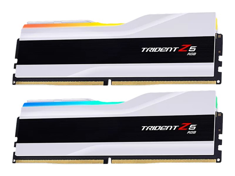 2x 32GB (64GB Kit) DDR5-6000 G.Skill Trident Z5 RGB weiß CL36 (Intel XMP)