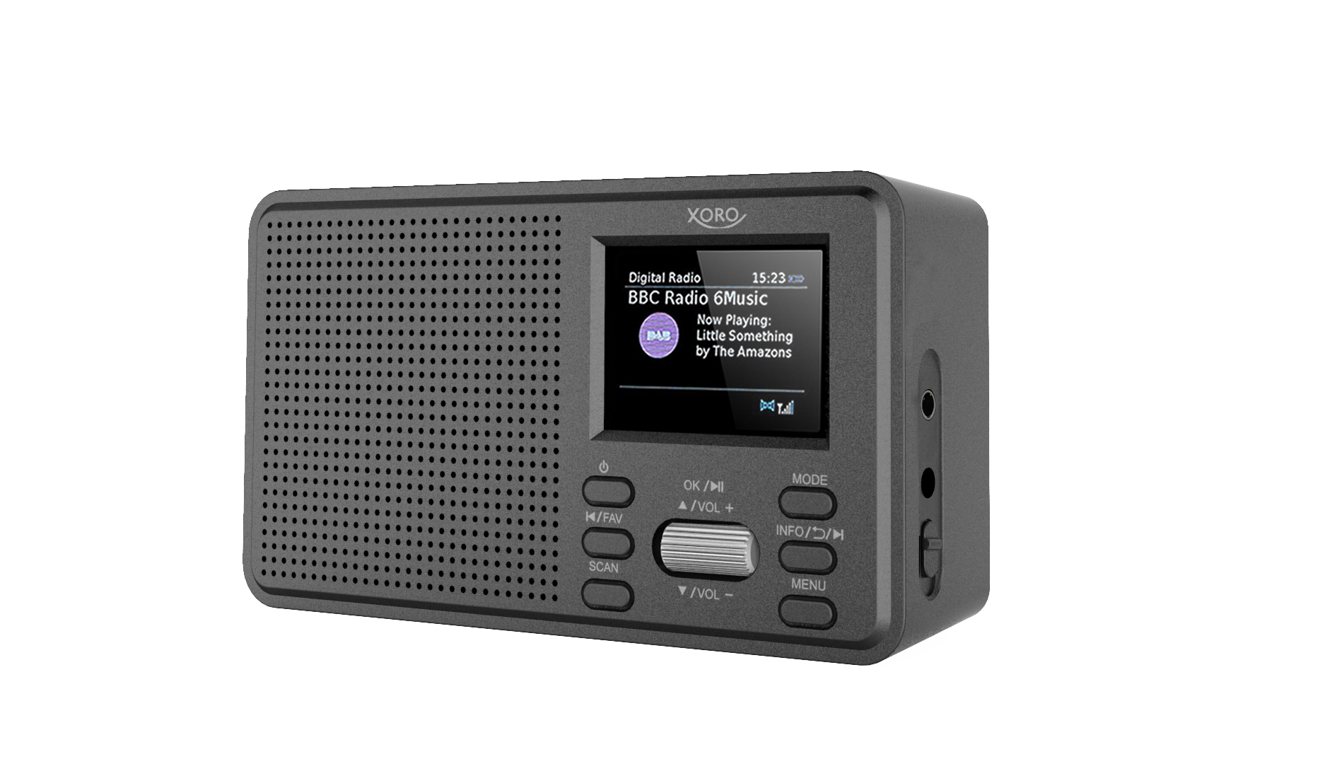 DAB 142 DAB+/UKW Radio mit Bluetooth Schwarz