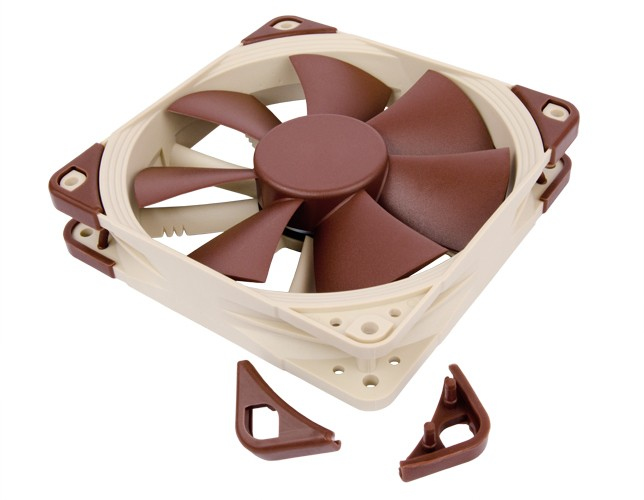 Noctua NF-F12 PWM - braun/beige - 120mm Gehäuselüfter Single-Pack