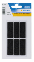 Filzgleiter 15 x 45 mm 6 Stueck Schwarz