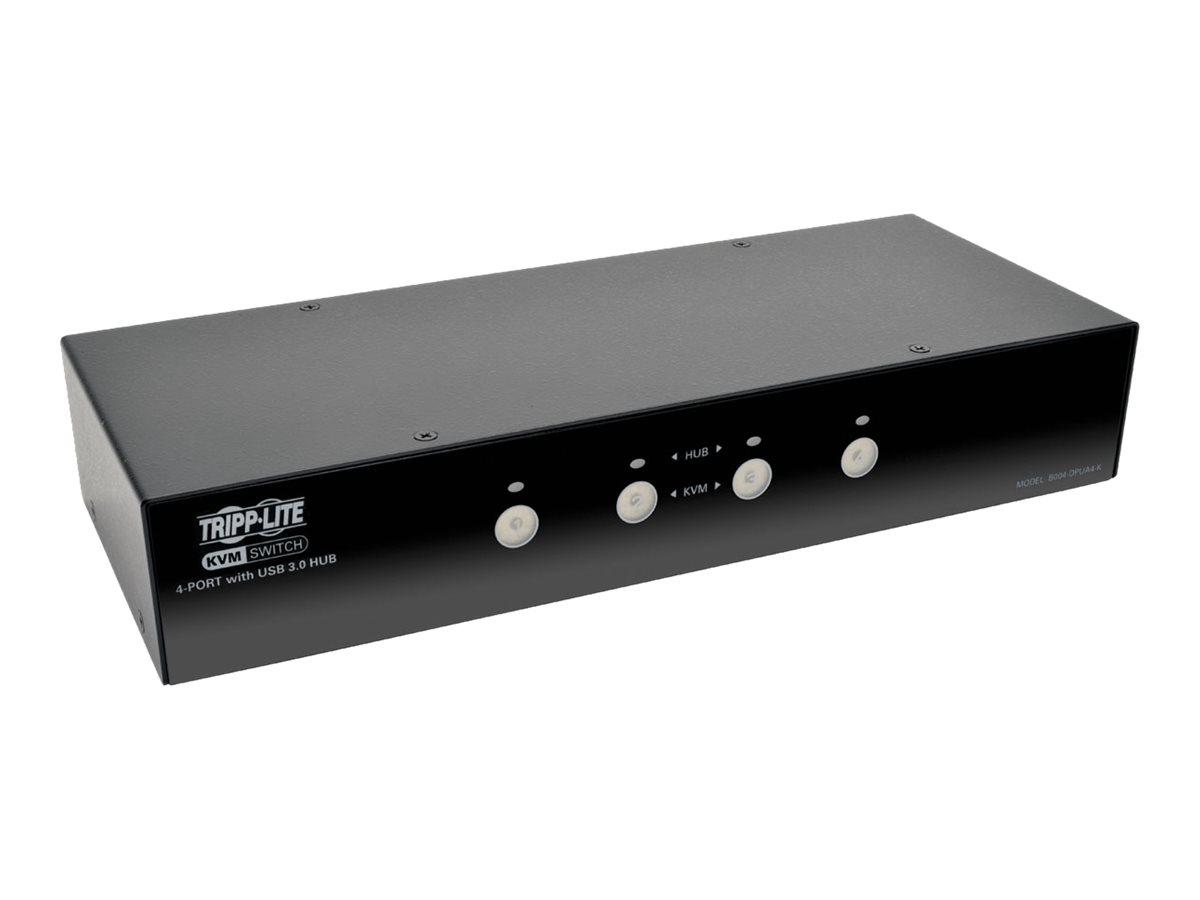 4-Port DisplayPort KVM Switch with Audio
