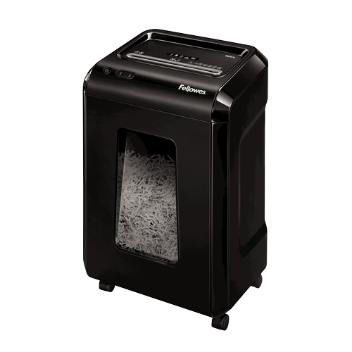 Fellowes Powershred 92Cs - Aktenvernichter - Streifenzerkleinerung - mobil