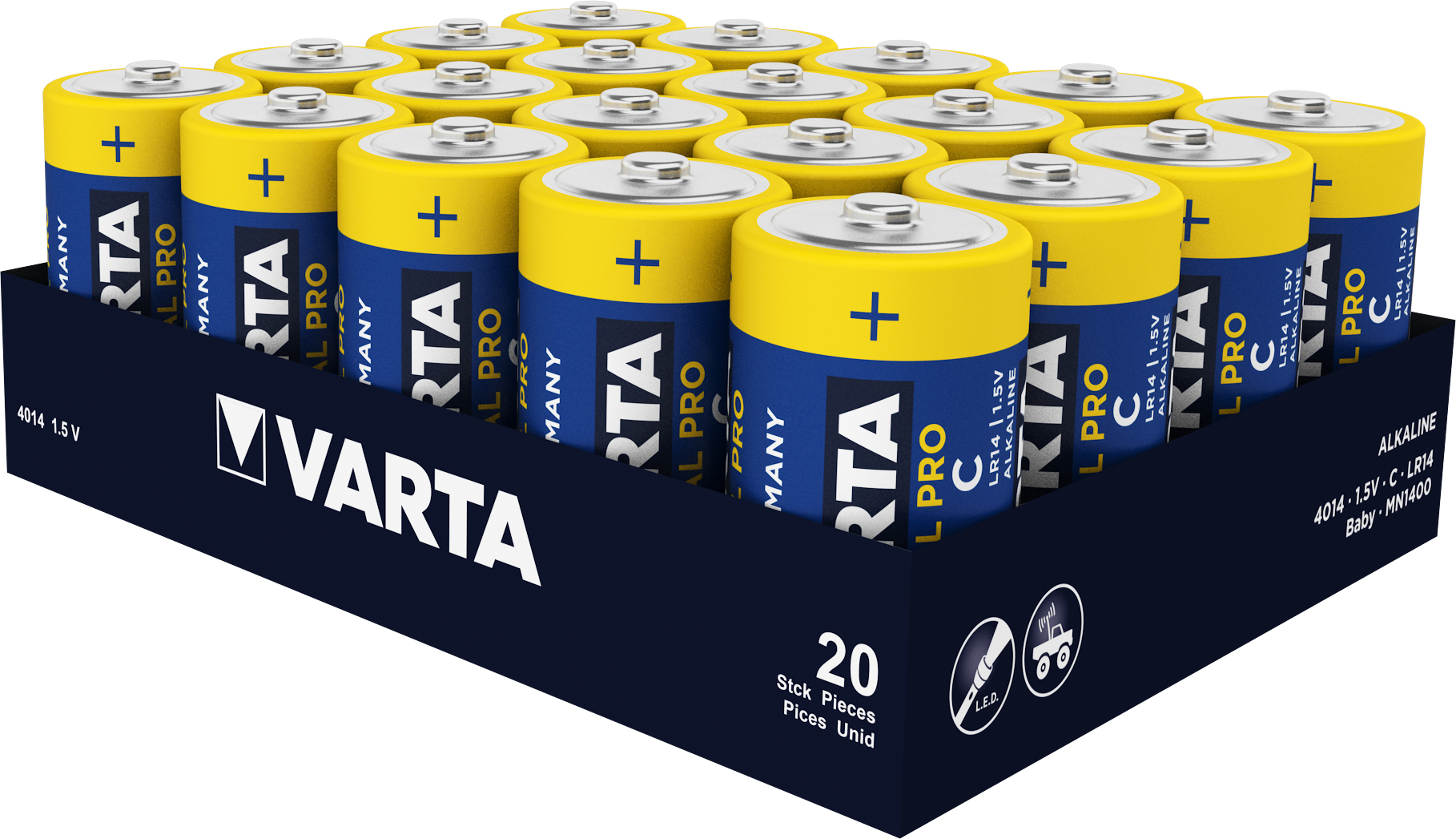 Industrial Pro C Batterien LR14 20er Pack