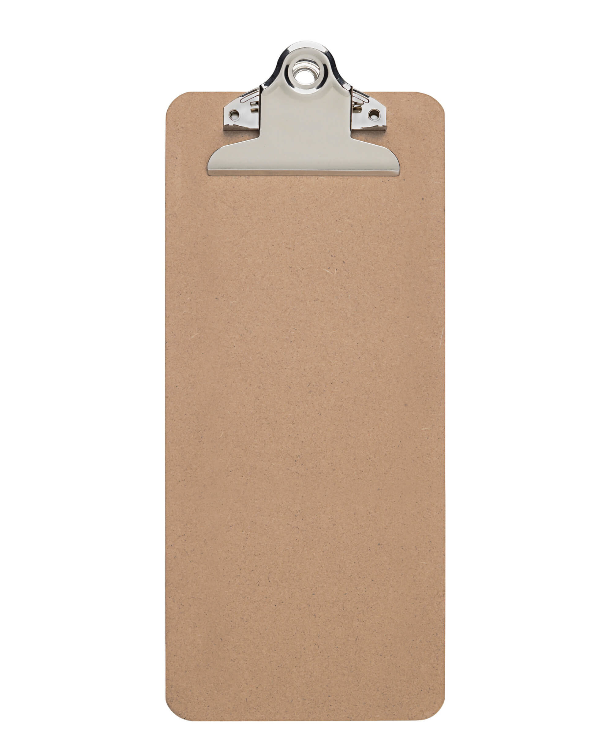 Klemmbrett MAULbill – DIN lang – braun – Hartfaser-Holz