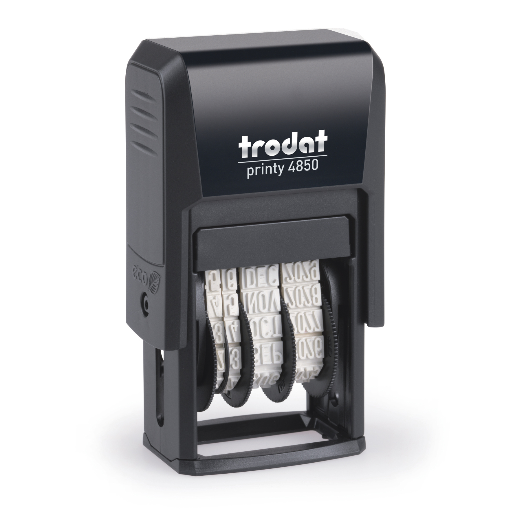 trodat Datumstempel Printy 4850/L1 – „Eingegangen“ – blau/rot