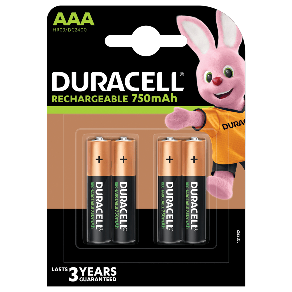 Akku Recharge  AAA  HR03   750mAh 4St.