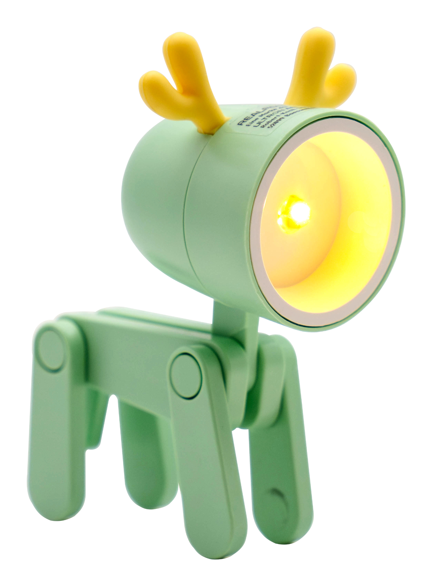 LED-Tier Taschenlampe Green Deer
