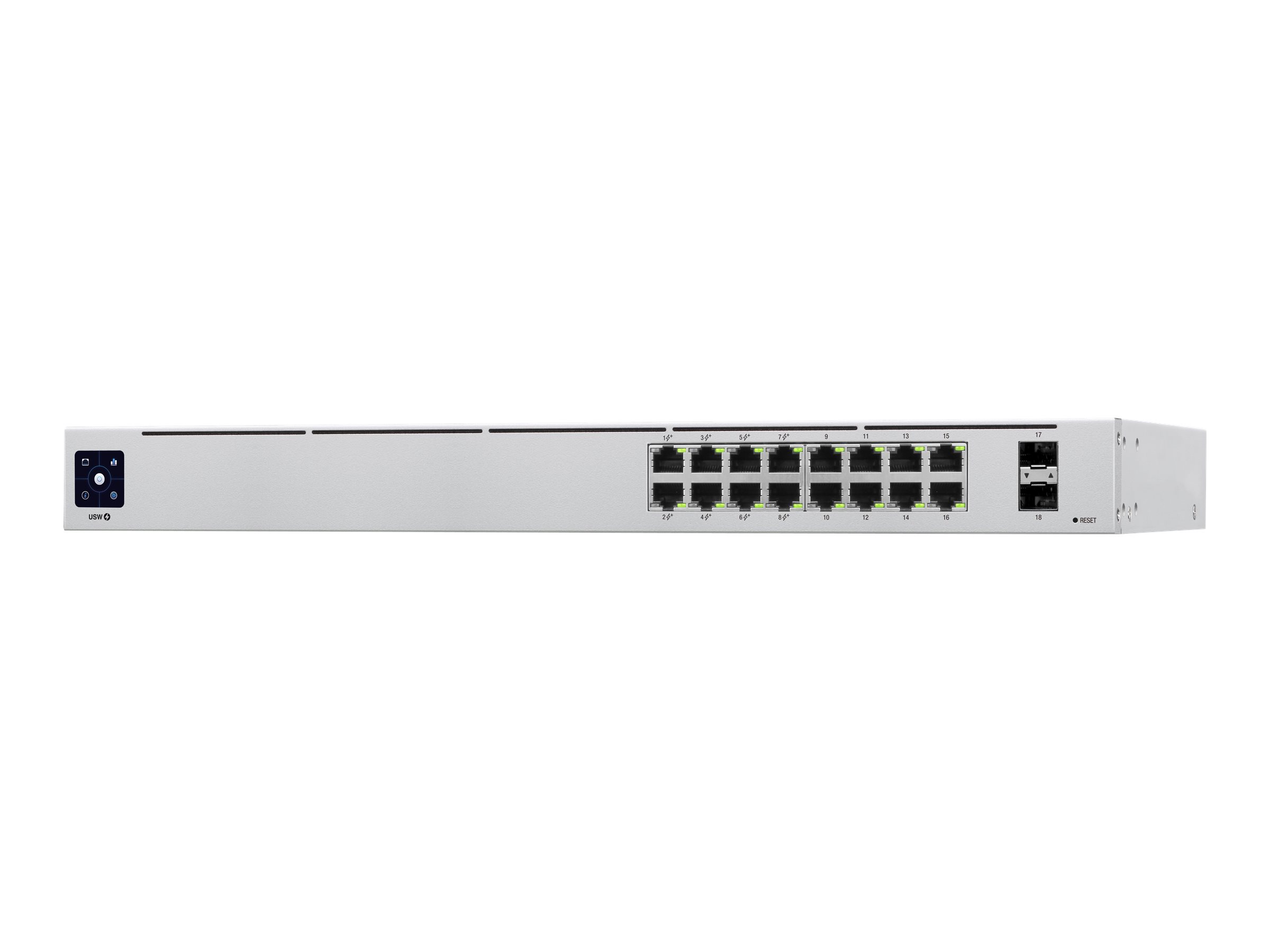 UniFi Switch USW-16-POE - Switch - managed - 16 x 10/100/1000 (8 PoE+)