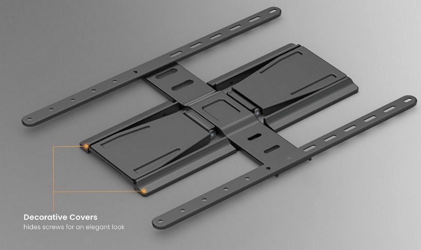 Equip Wandhalterung 43"-90"/1TFT 50kg 1Gelenk  Neigung    sw retail