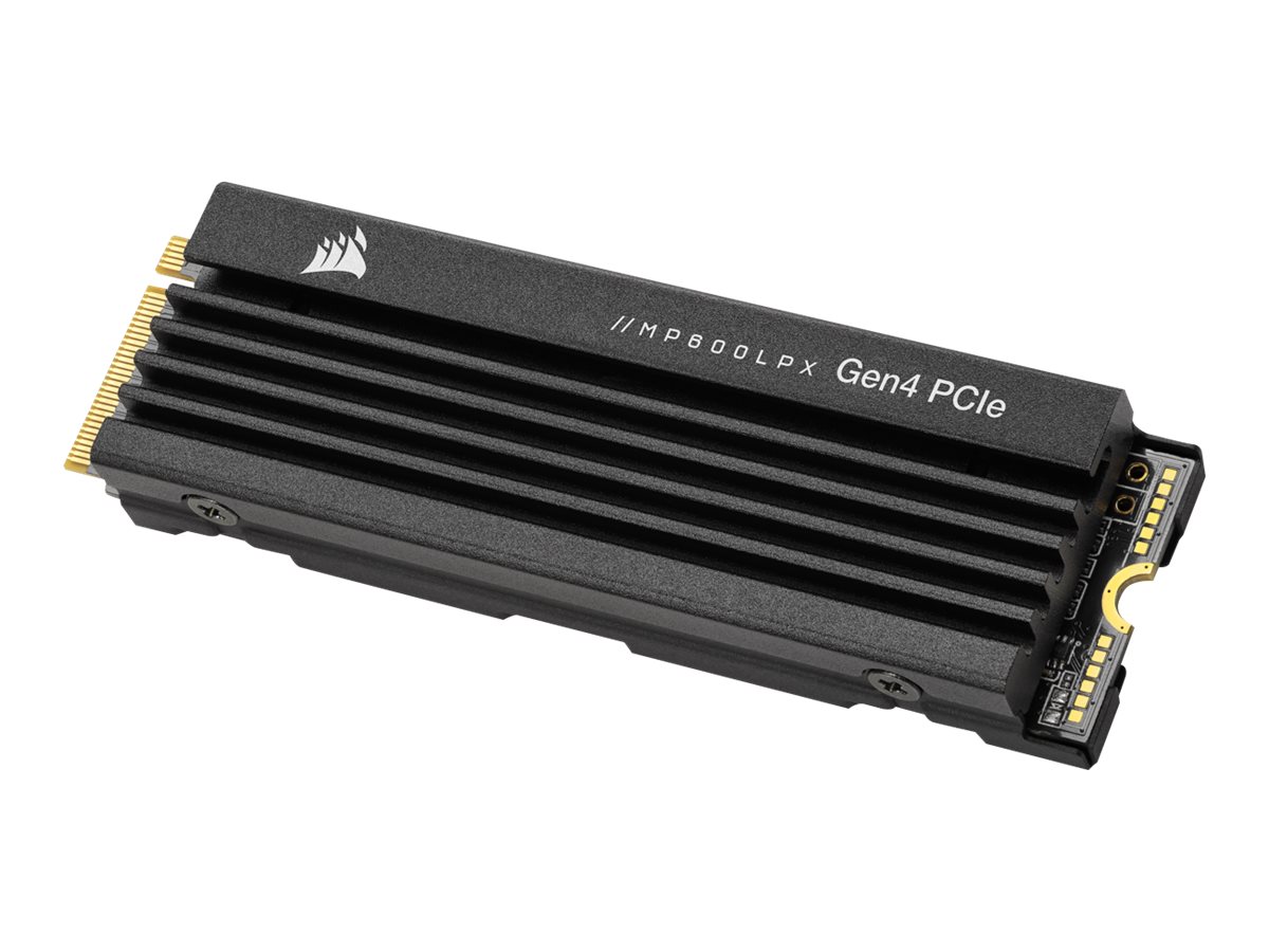 Corsair MP600 Pro LPX mit Kühlkörper 500GB - PCIe 4.0 - M.2 NVMe SSD