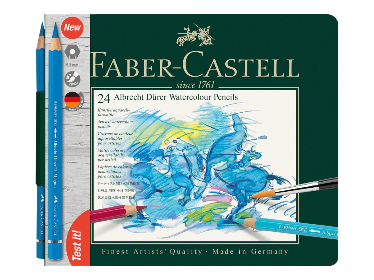 FABER-CASTELL Aquarellstift A.Dürer 24er Metalletui