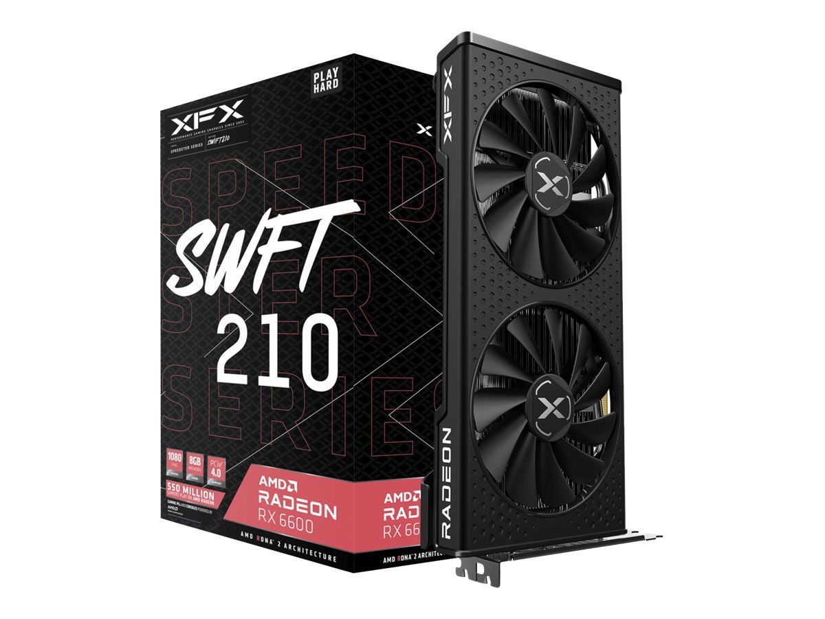 Radeon RX 6600 Speedster SWFT210 Core Gaming 8GB GDDR6 HDMI 3x DP