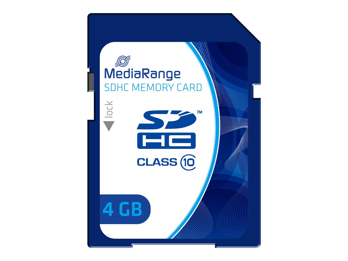 Flash-Speicherkarte - 4 GB - Class 10
