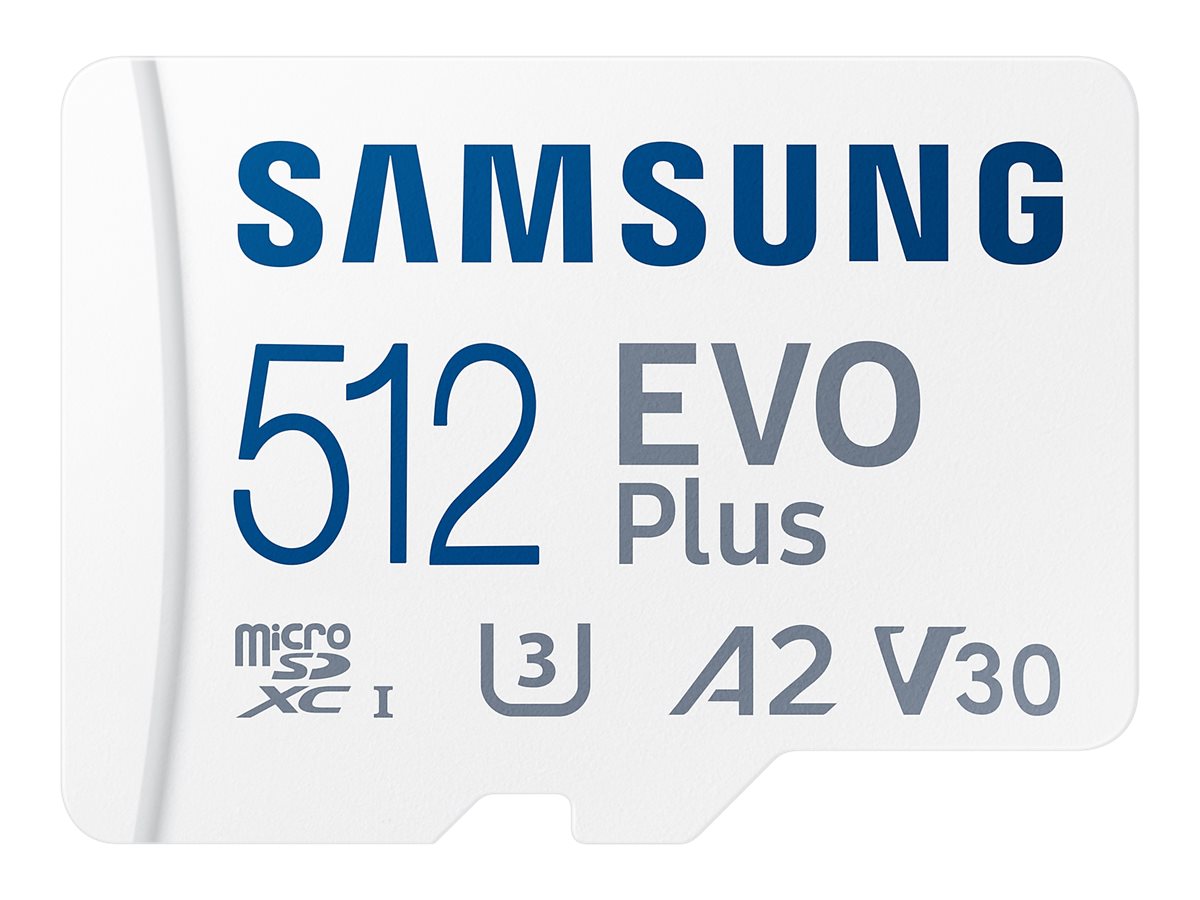 SD MicroSD Card 512GB Samsung SDXC EVO Plus (2024)(CL10) retail