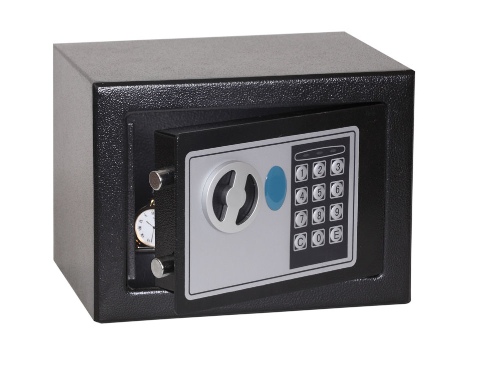 Phoenix Safe Phoenix Compact SS0721E - Schwarz - Elektronisch - 4 l - Stahl - 230 mm - 170 mm