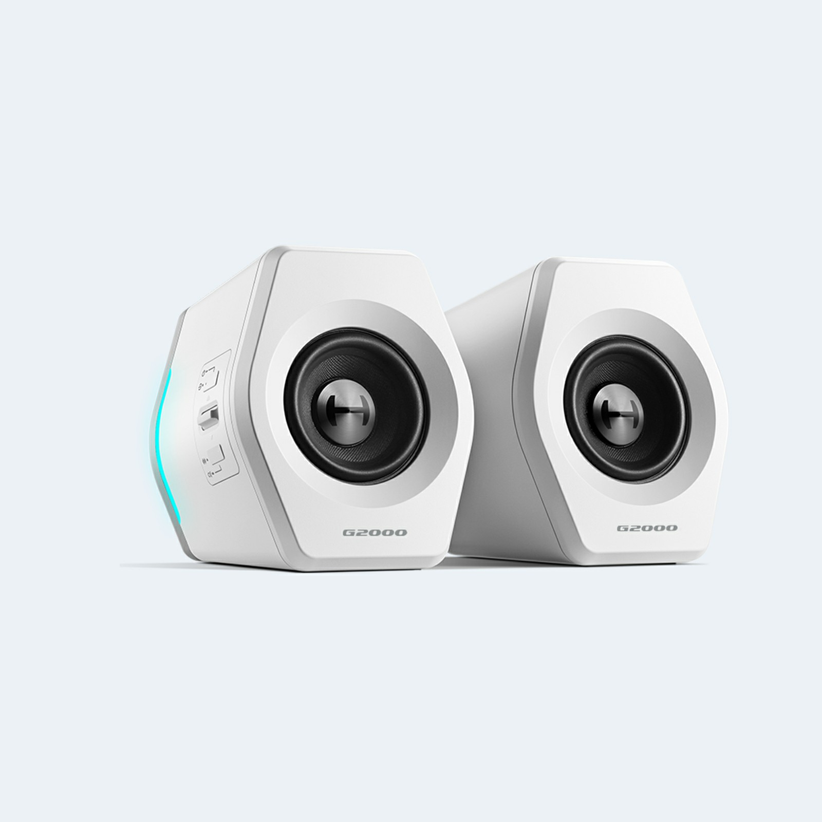 Aktivboxen G2000 2.0 Bluetooth Gaming RGB weiß retail - Aktivbox