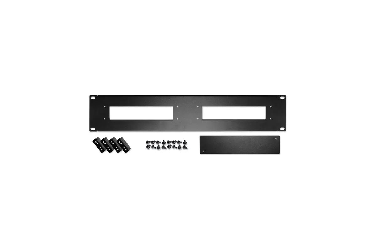 PRM01 | 19" Rackmount-Kit | 2 HE | für bis zu 2 XPC slim | Schwarz