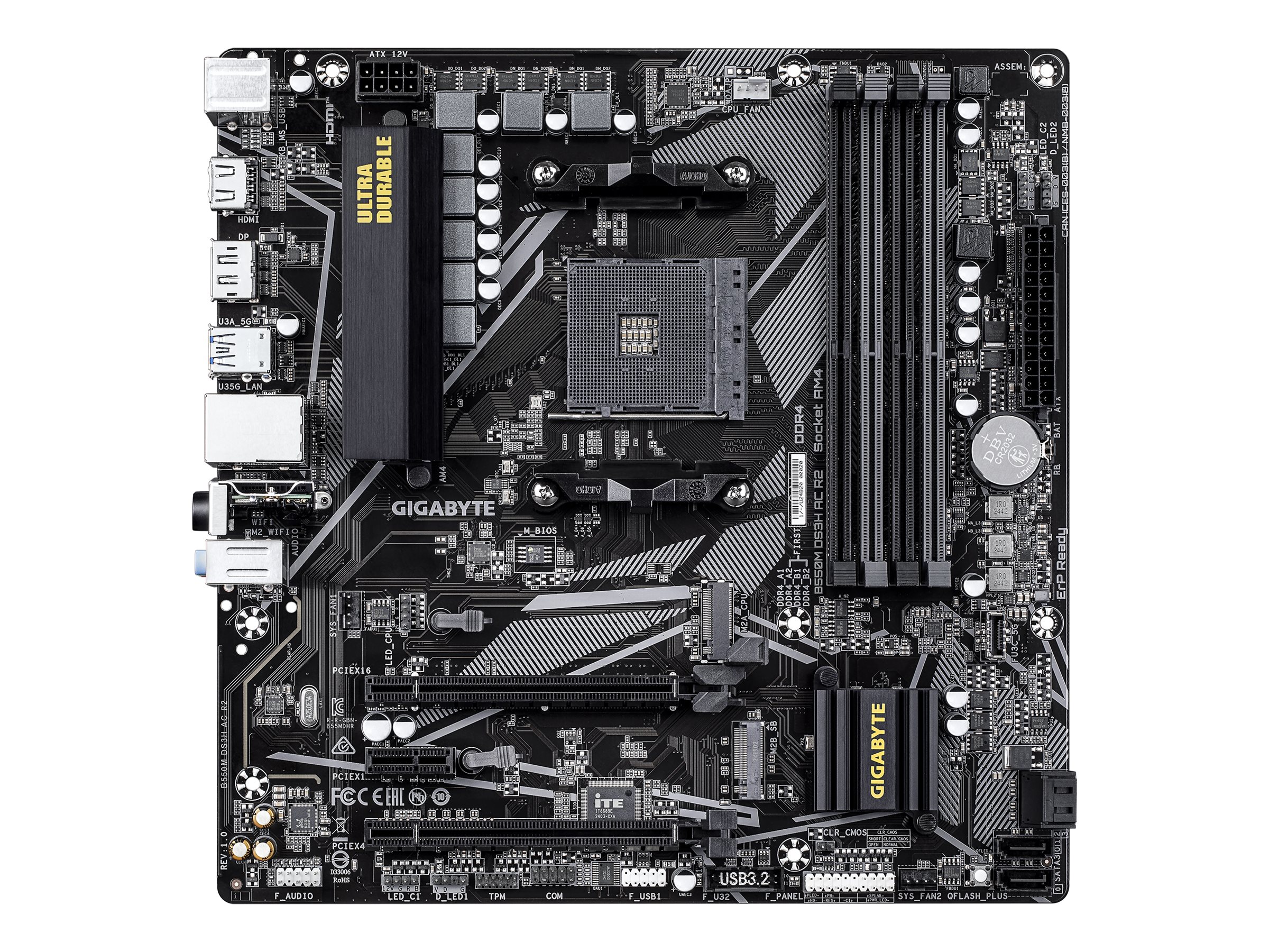 B550M DS3H AC R2  (B550,AM4,mATX,DDR4)
