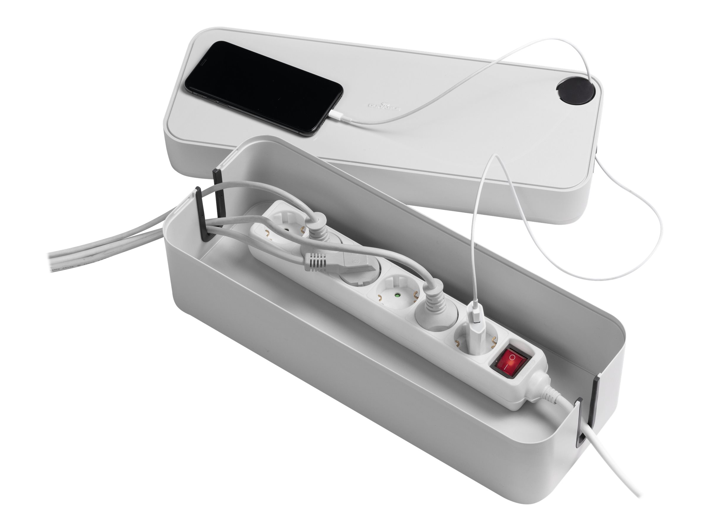 CAVOLINE Kabelbox L – Grau