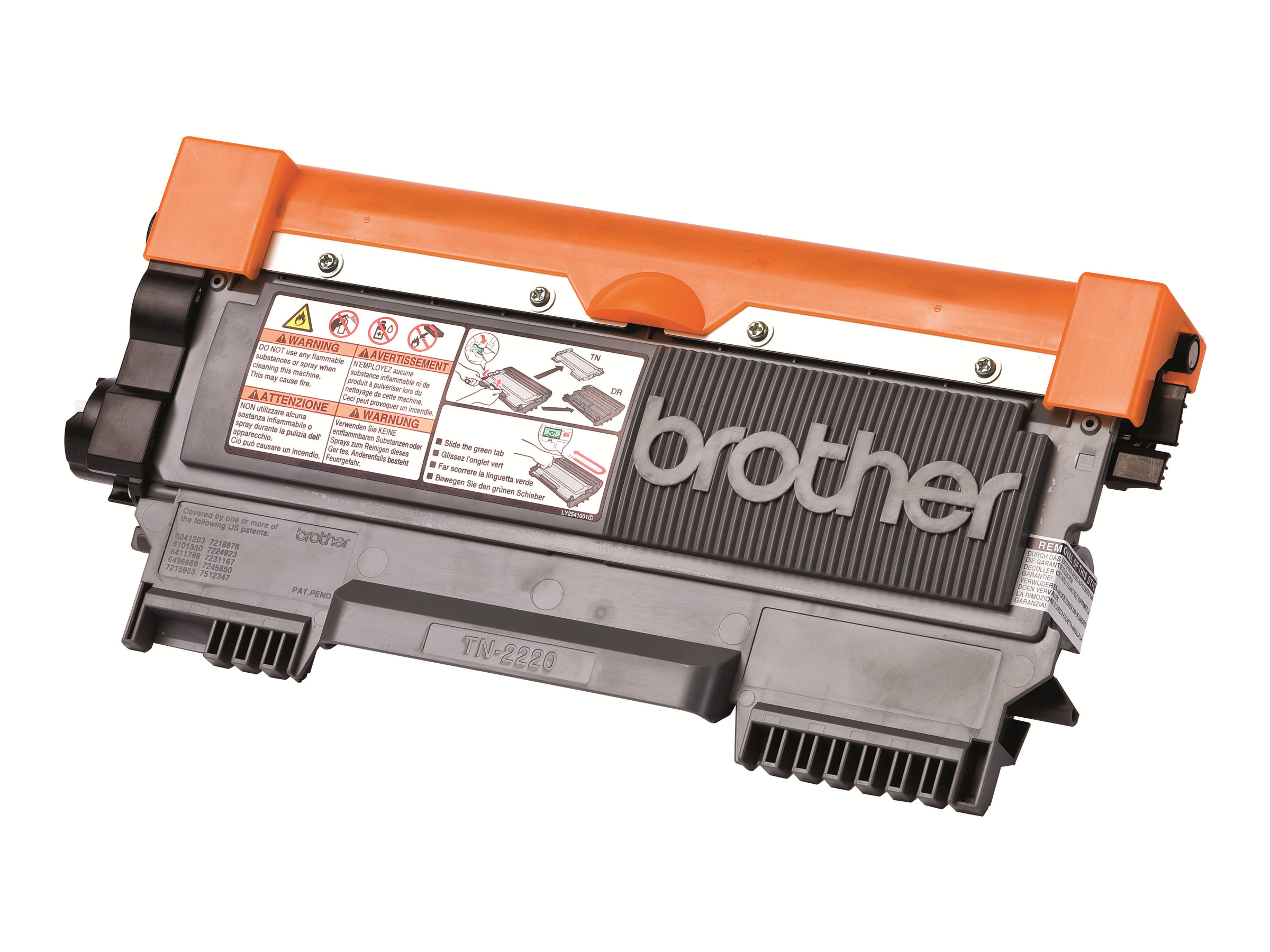 Brother TN2210 - Schwarz - Original - Tonerpatrone