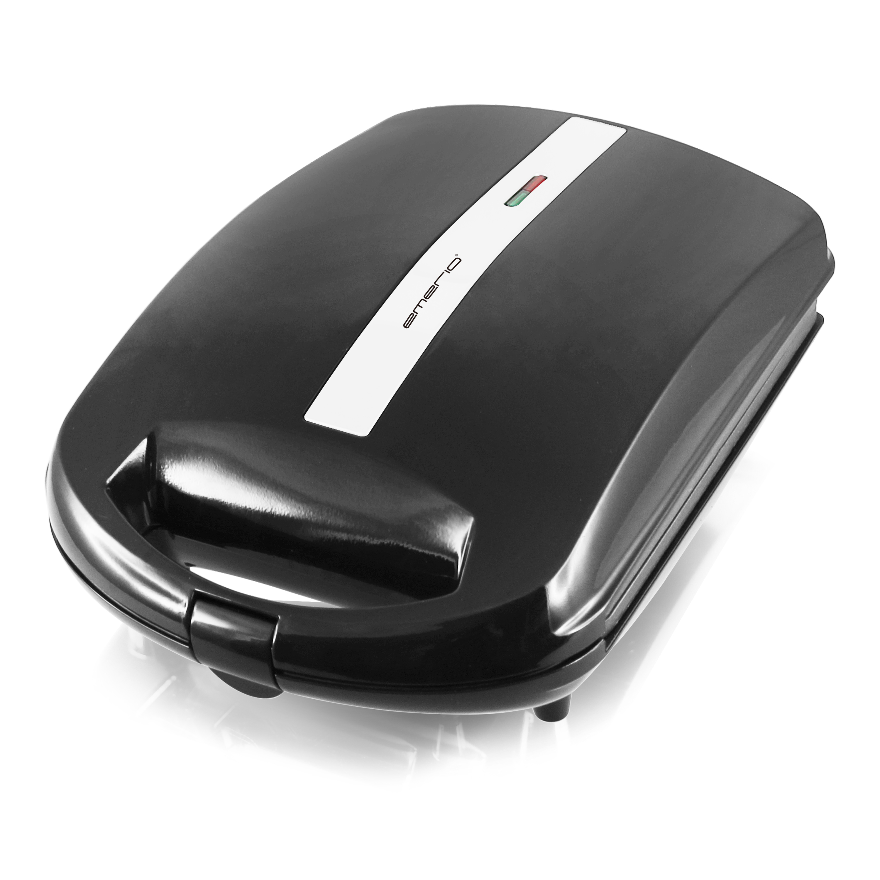 Emerio | Sandwichtoaster XXL Family | 4x Muschelform | Antihaft