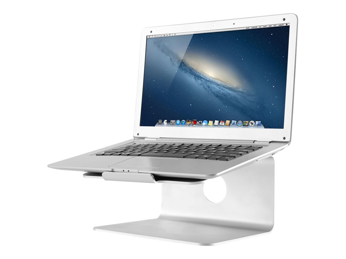 Neomounts NSLS050 Notebook-Ständer – drehbar bis 17 Zoll – Silber