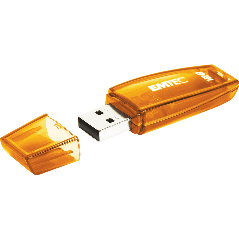 C410 - 128 GB - USB Typ-A - 2.0 - Kappe - Orange