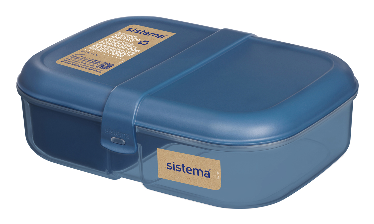 sistema Lunchbox Ribbon recyceltes PP 1,1 l 1 Stück  - Farbe zufällig