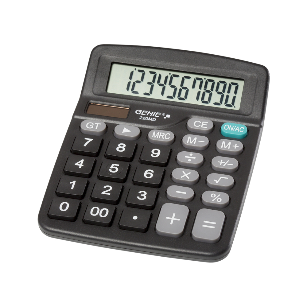220 MD – Tischrechner – schwarz