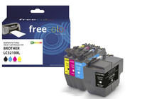 Freecolor Patrone Brother LC3219XL Multipack BK/C/M/Y remanufactured