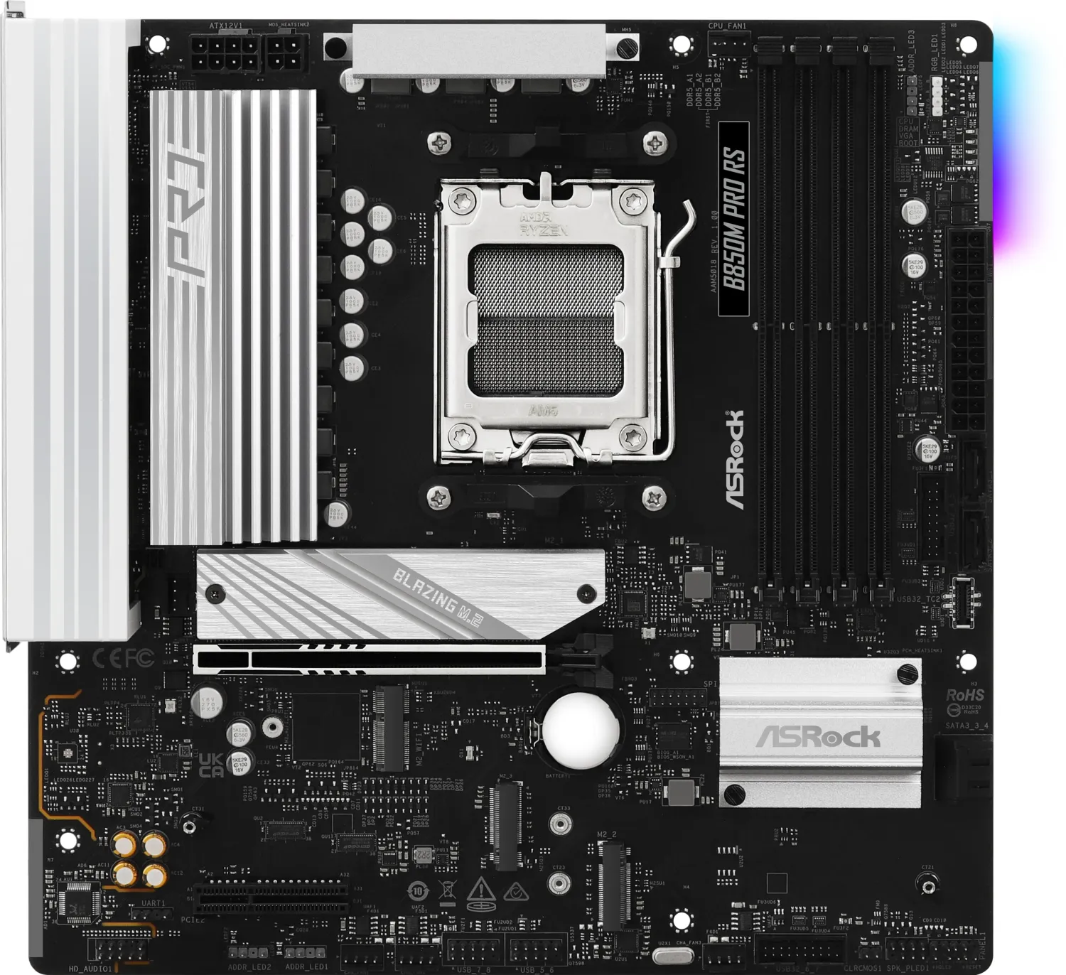 AsRock B850M Pro RS - AMD B850 - So. AM5 - mATX