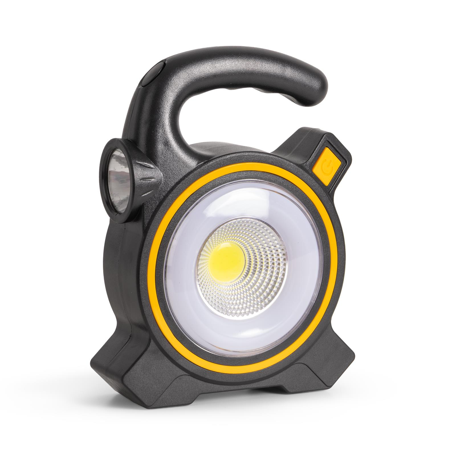 LED Arbeitsleuchte Solar mit Powerbank