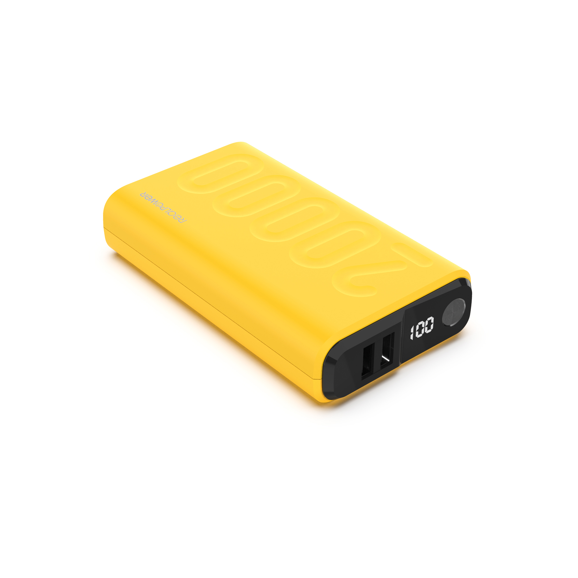 RealPower Powerbank PB-20000 Power Pack Gelb