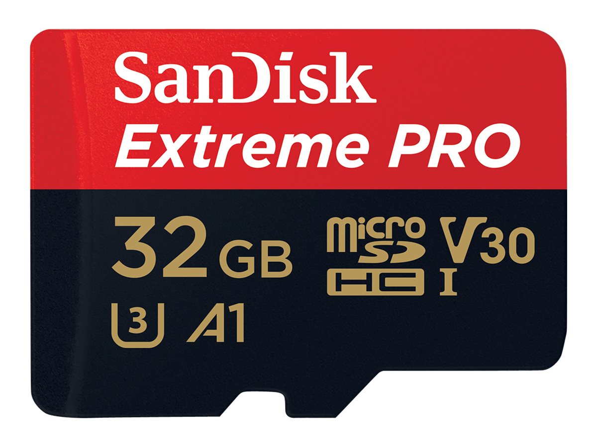 Extreme Pro - Flash-Speicherkarte (microSDXC-an-SD-Adapter inbegriffen)